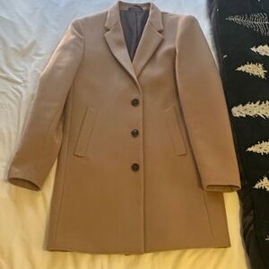 Men’s Camel Peacoat